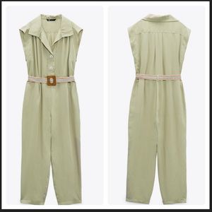 Zara belted jumpsuit